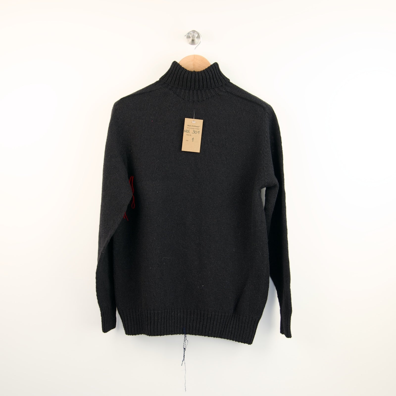 Supersoft Seamless Polo 301 Black Mars Knitwear