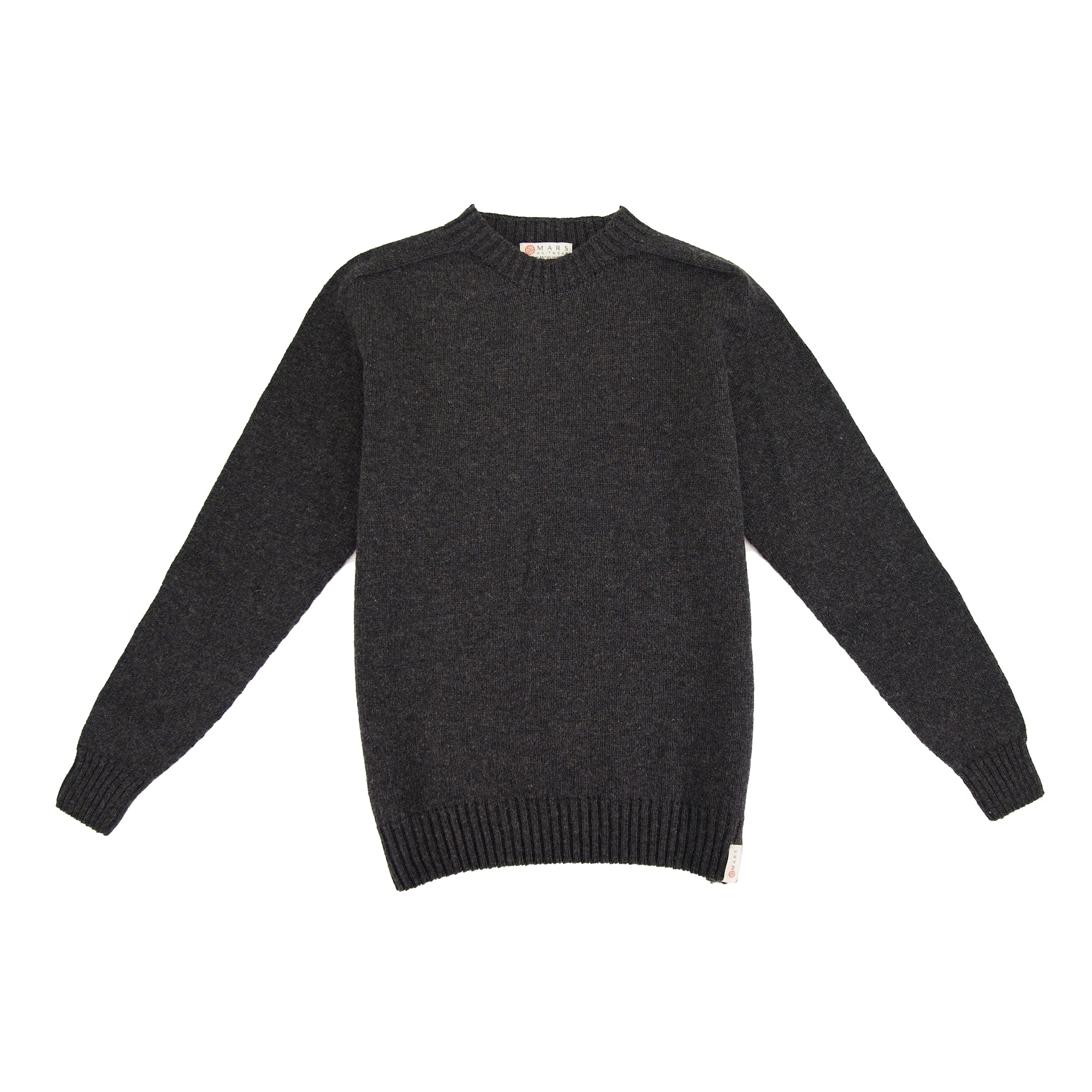 Supersoft Seamless Crew Charcoal Mars Knitwear