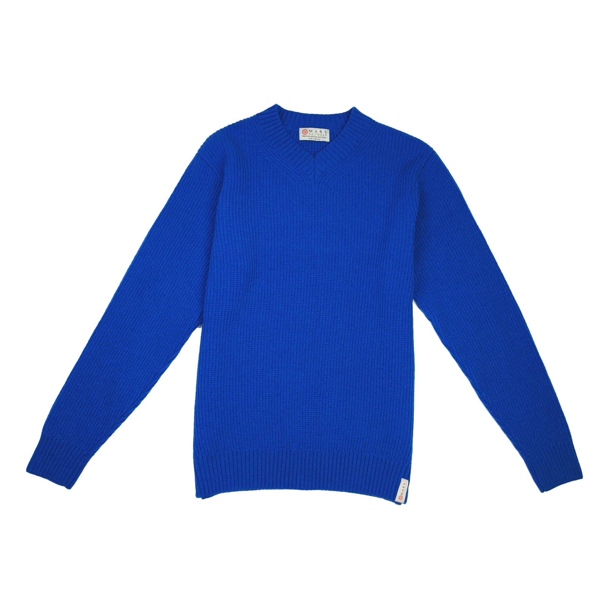 Royal blue v neck cheap sweater