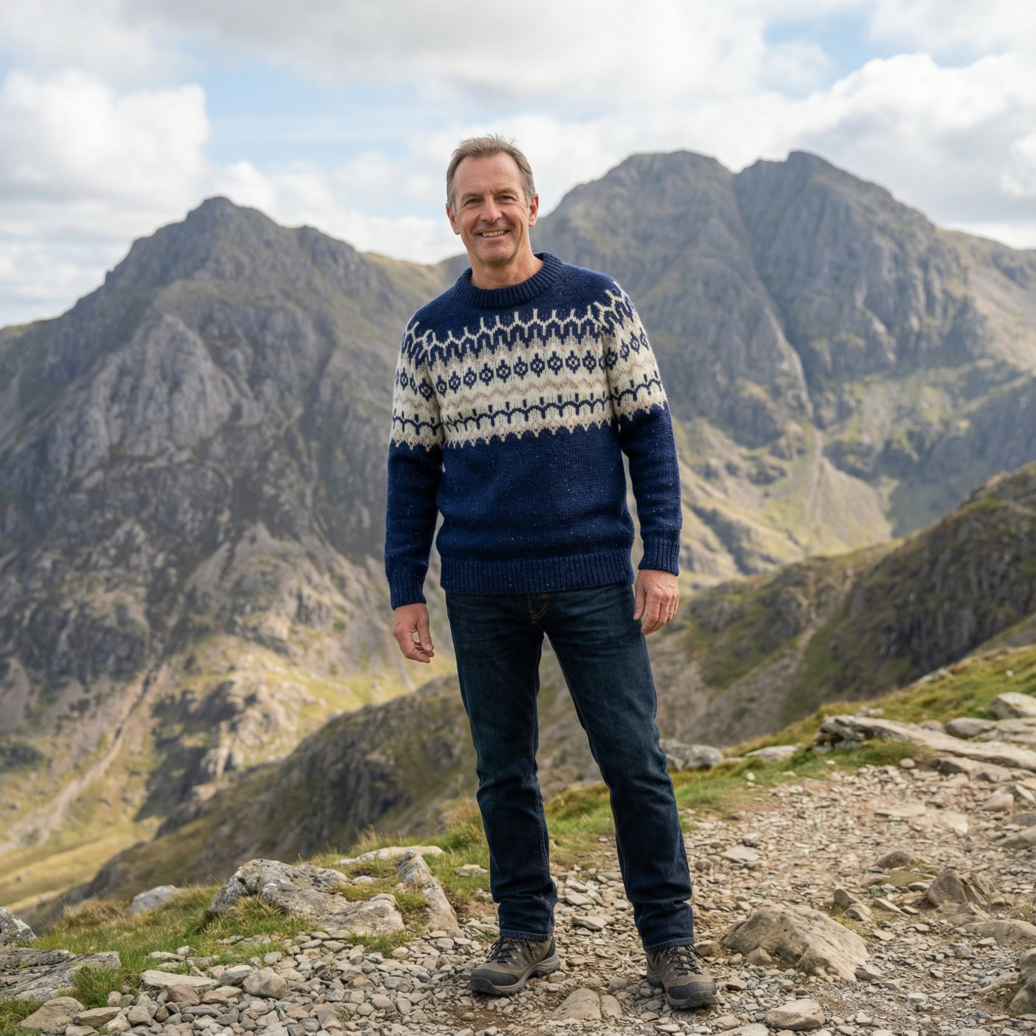 British Wool Fair Isle Jumpers