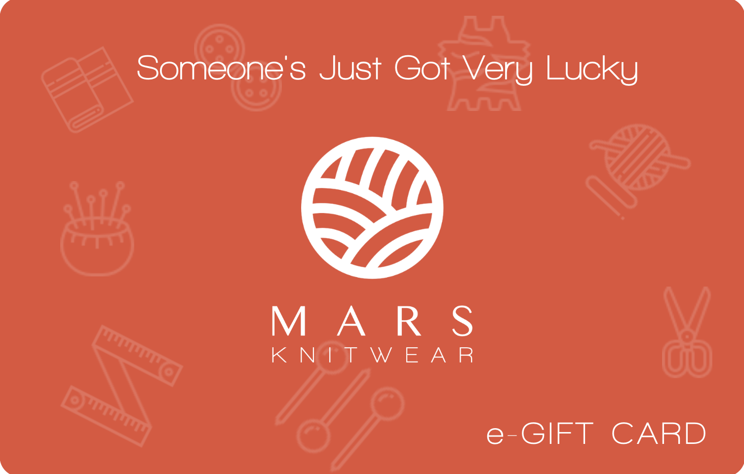 Mars Knitwear Gift Cards