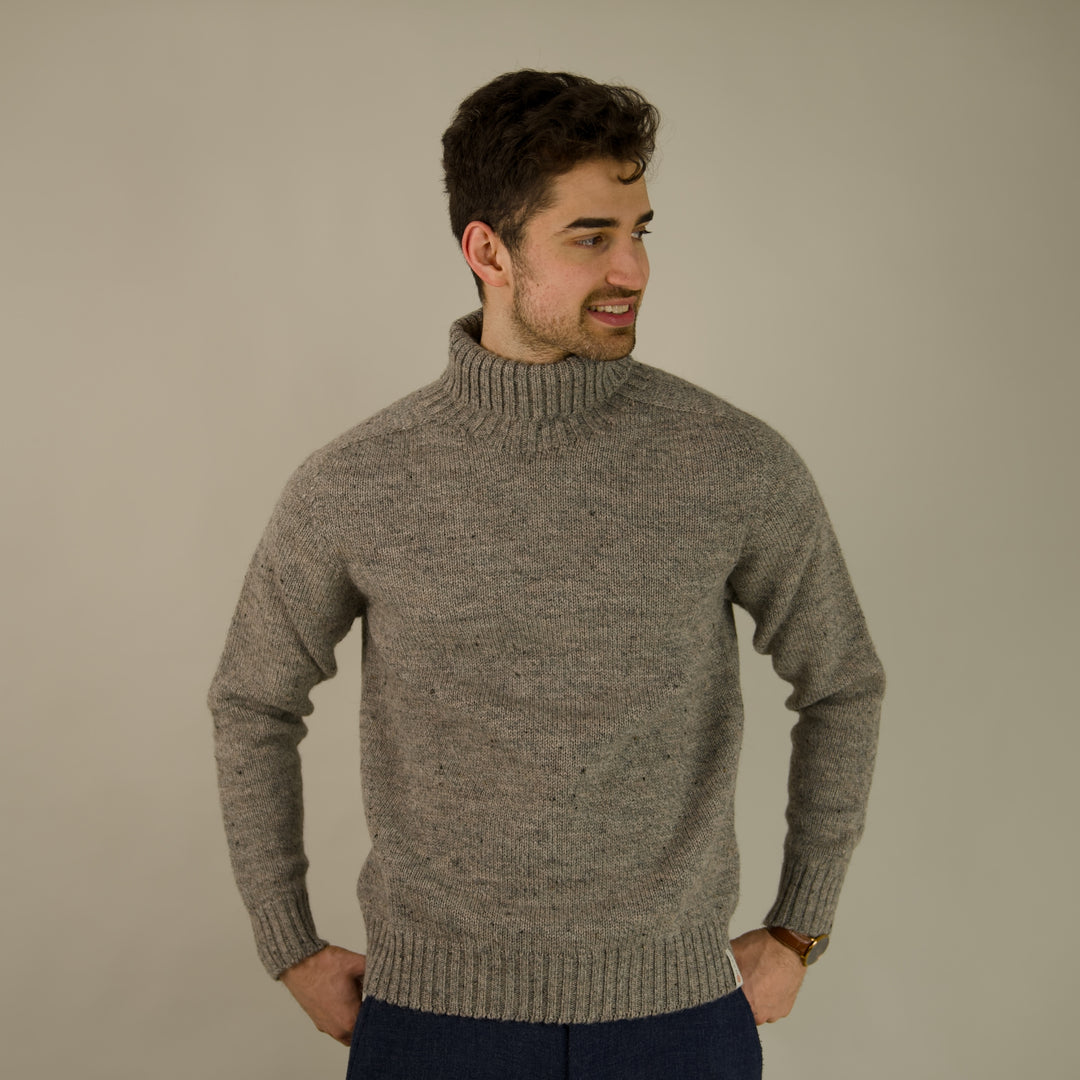 竜*猿様 60's VINTAGE BESPOKE RAGLAN LODEN C British Wool - Submariner - Saddleworth – Mars Knitwear