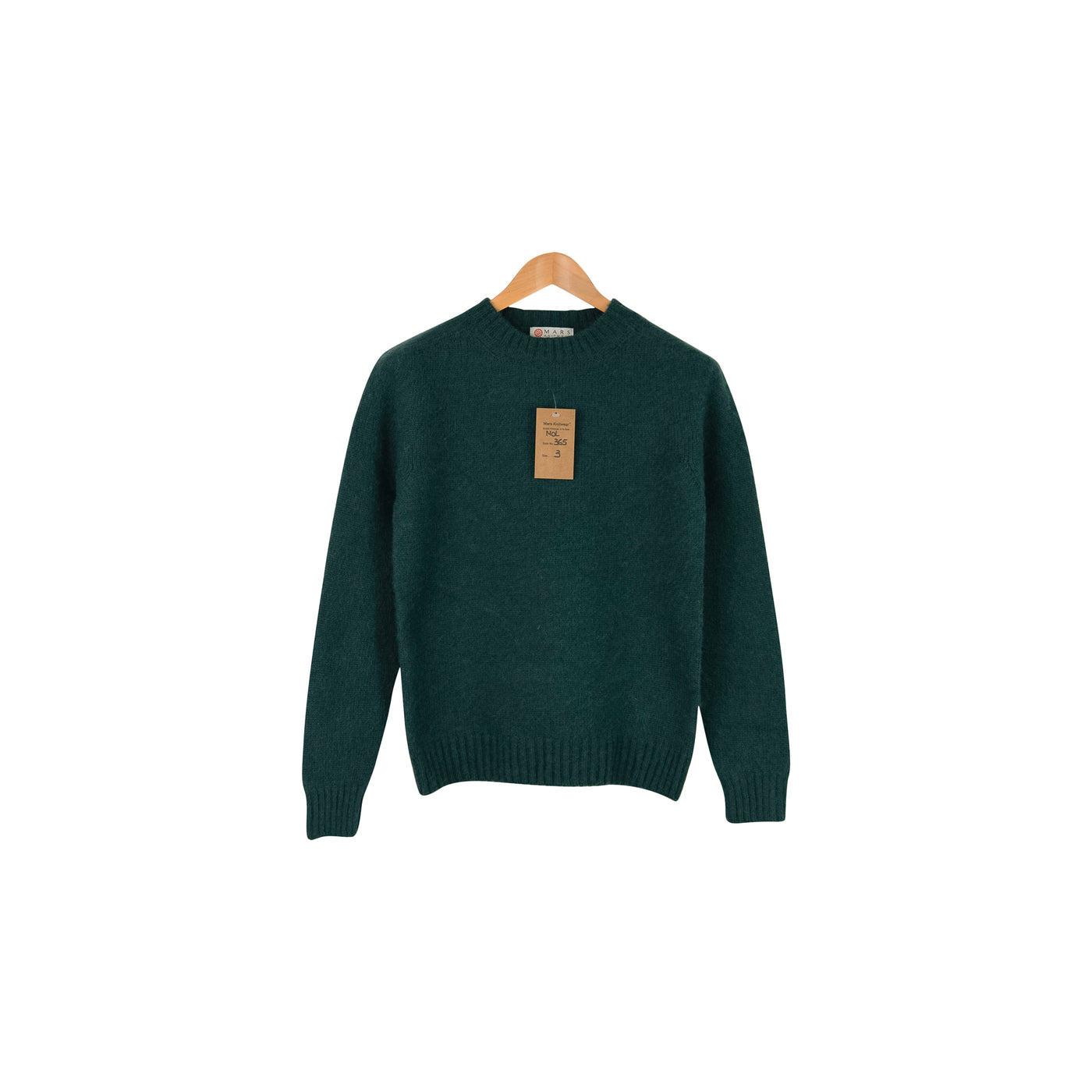 Shetland Seamless Crew - 365 - Green