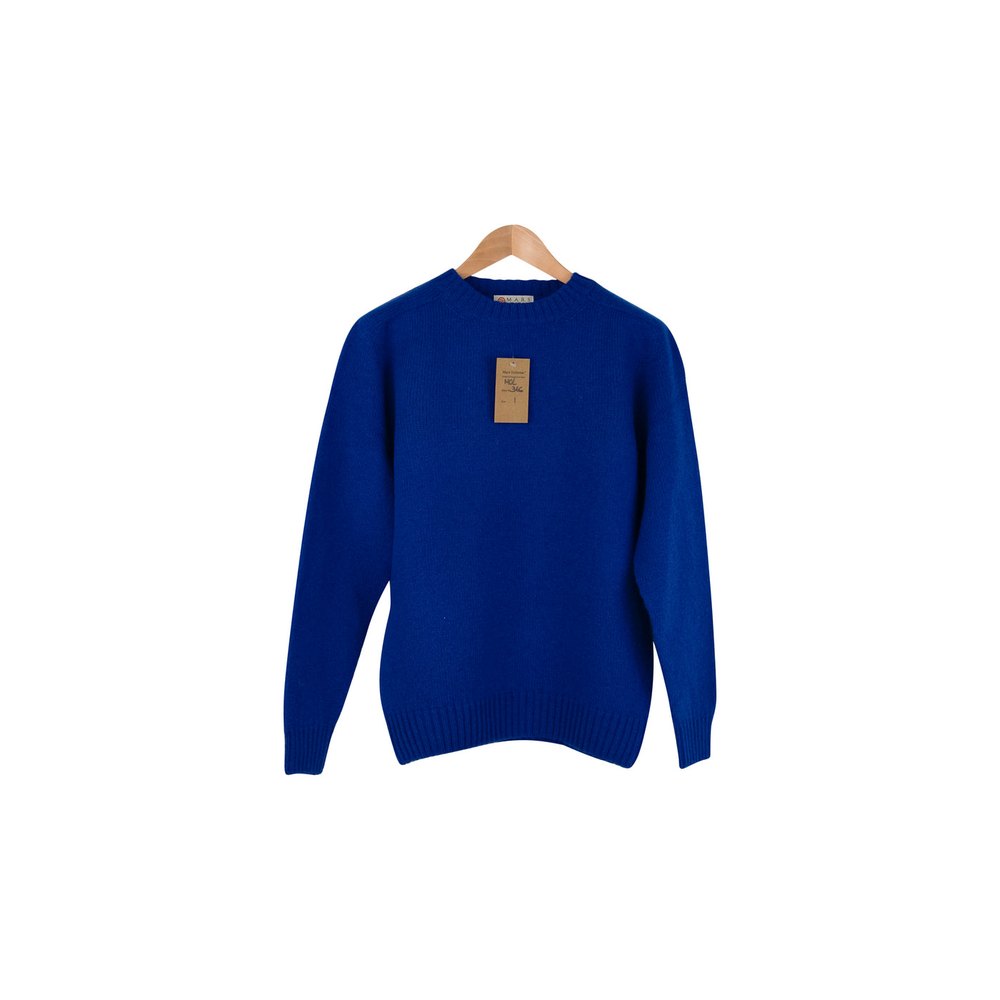 Shetland Seamless Crew - 366 - Royal Blue