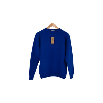 Shetland Seamless Crew - 366 - Royal Blue