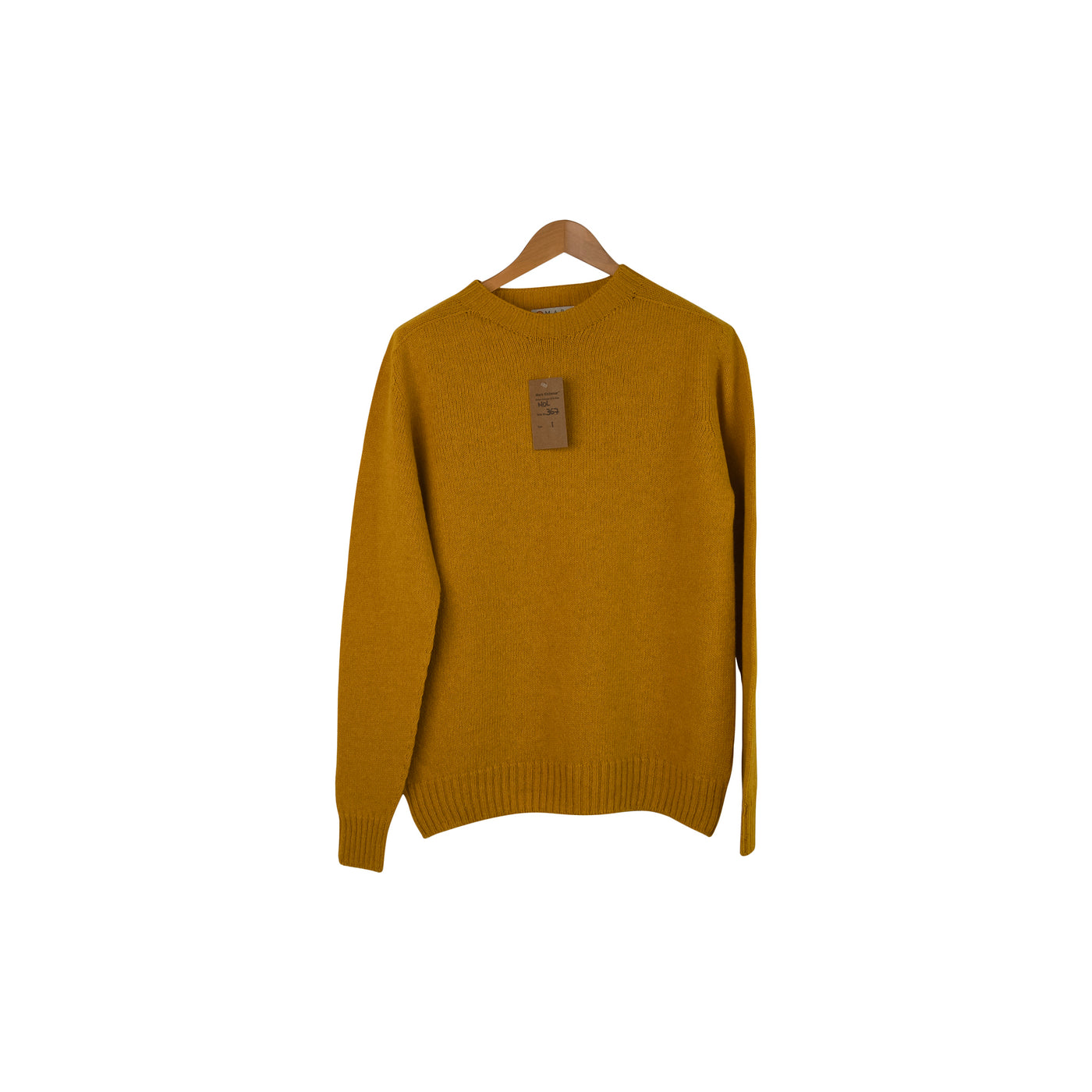 Shetland Seamless Crew - 367 - Gold