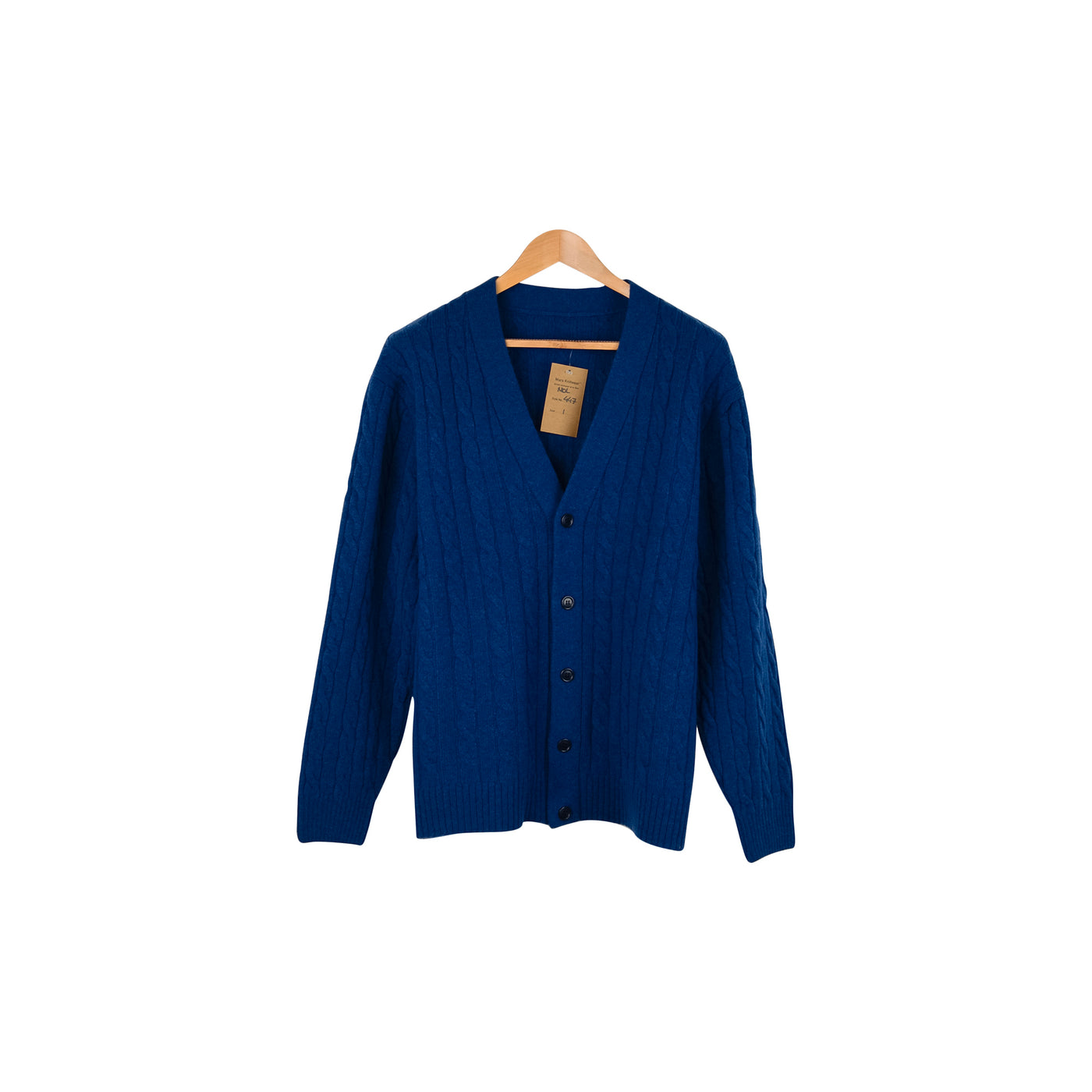 Merino Cardigan - 447 - Light Navy