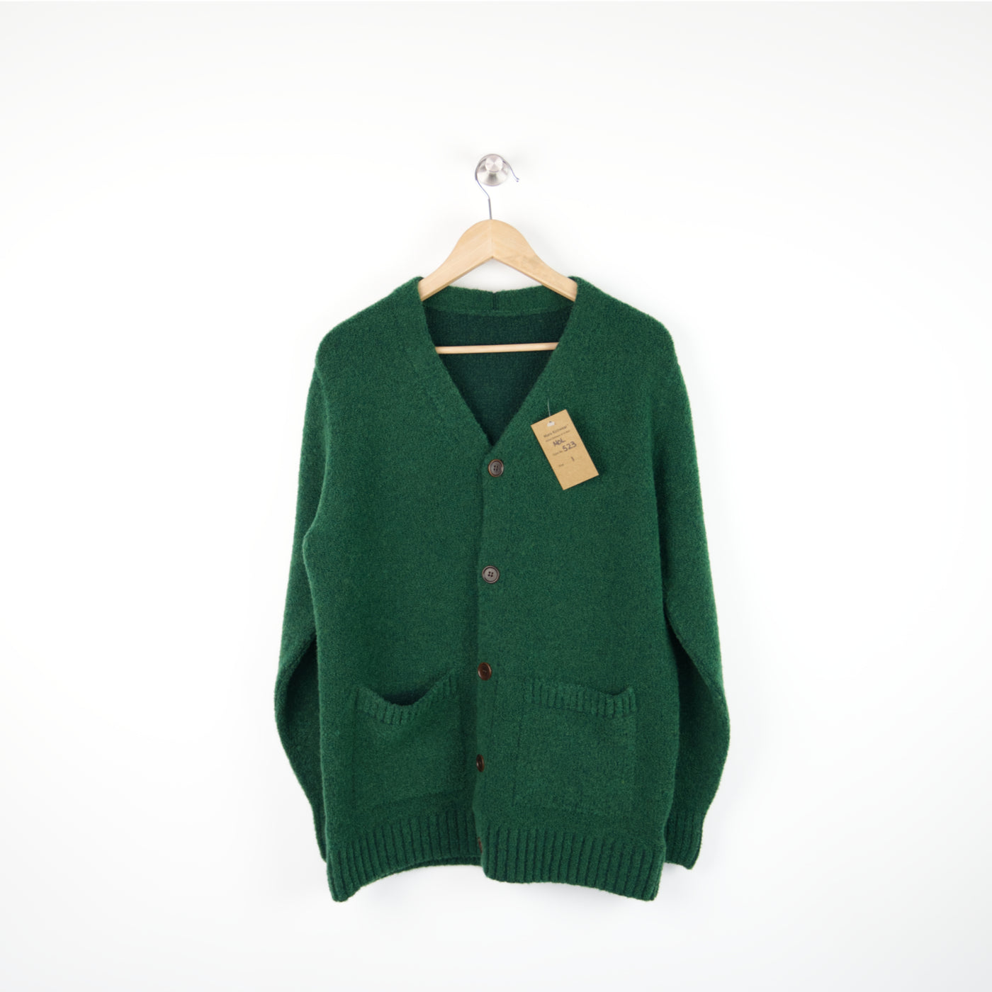 Souffle Yarn - Cardigan - 523 - Green