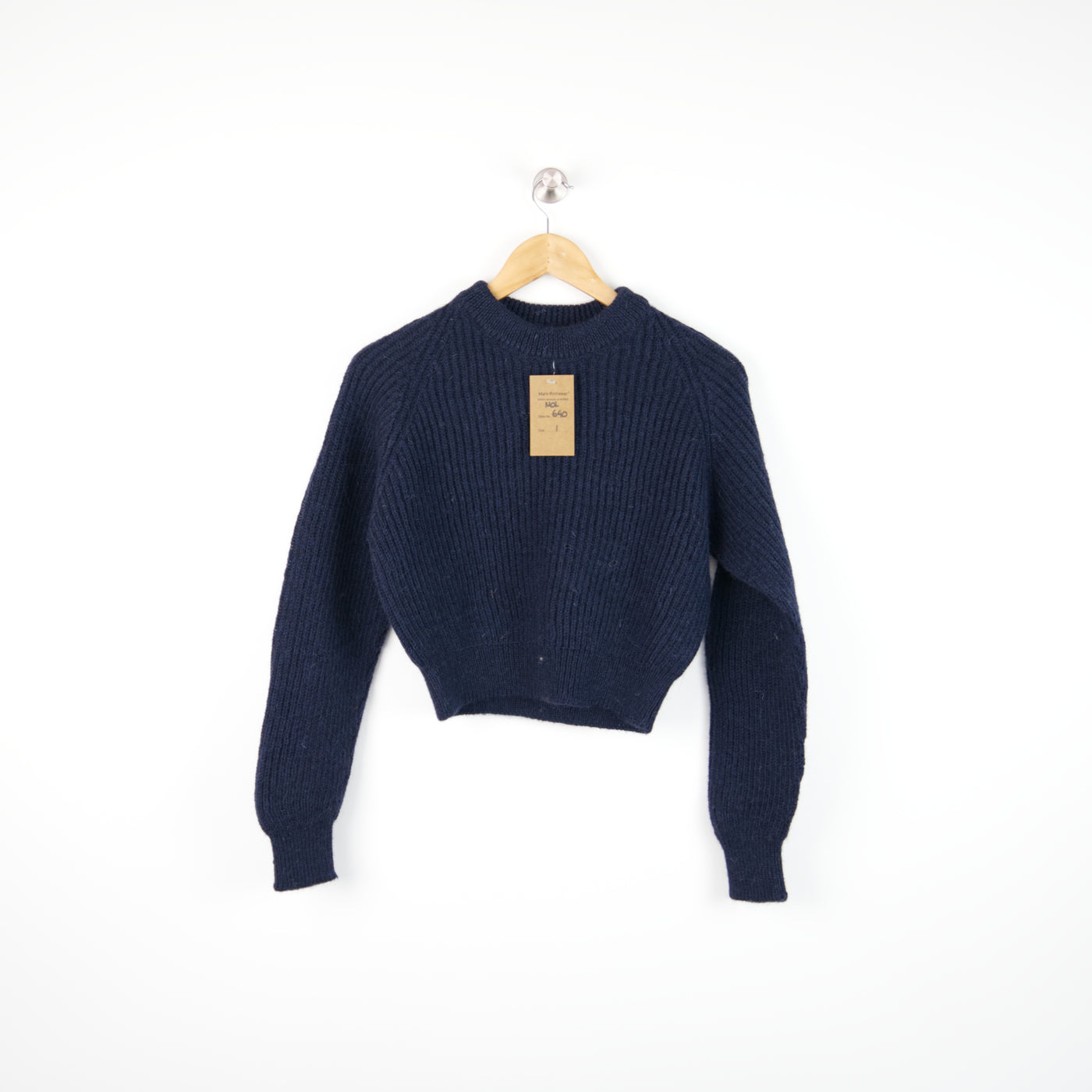 British Wool - Crop - 640 - Navy