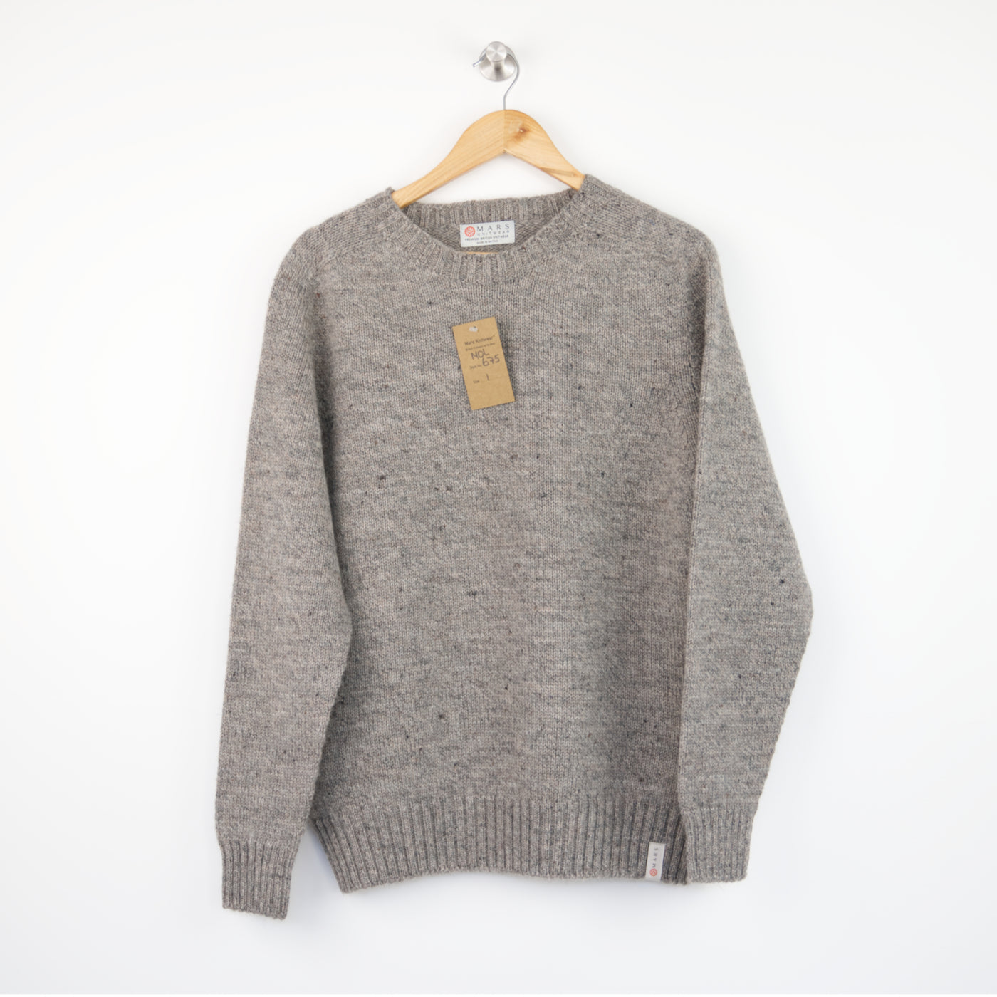 British Wool - Seamless Crew - 675 - Saddleworth