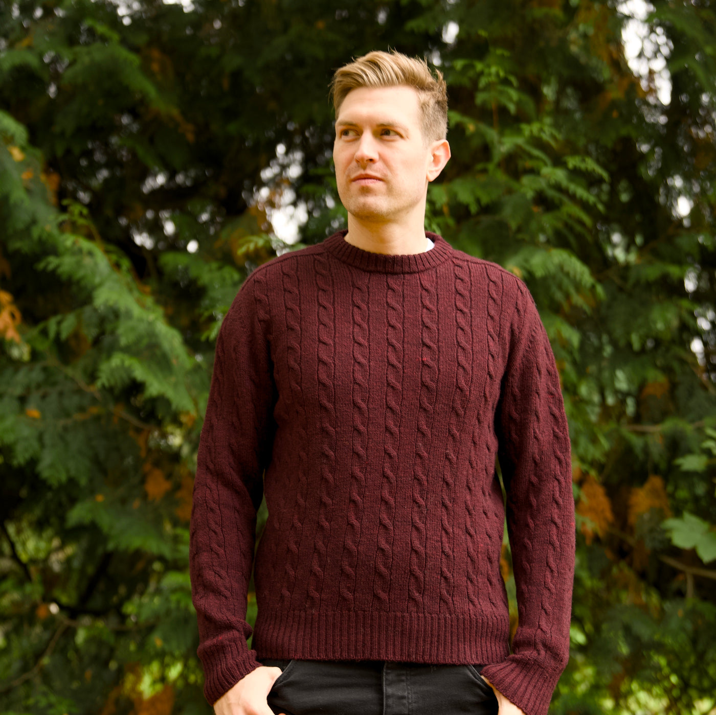 Merino Wool Cable - Robert Louis - Rioja