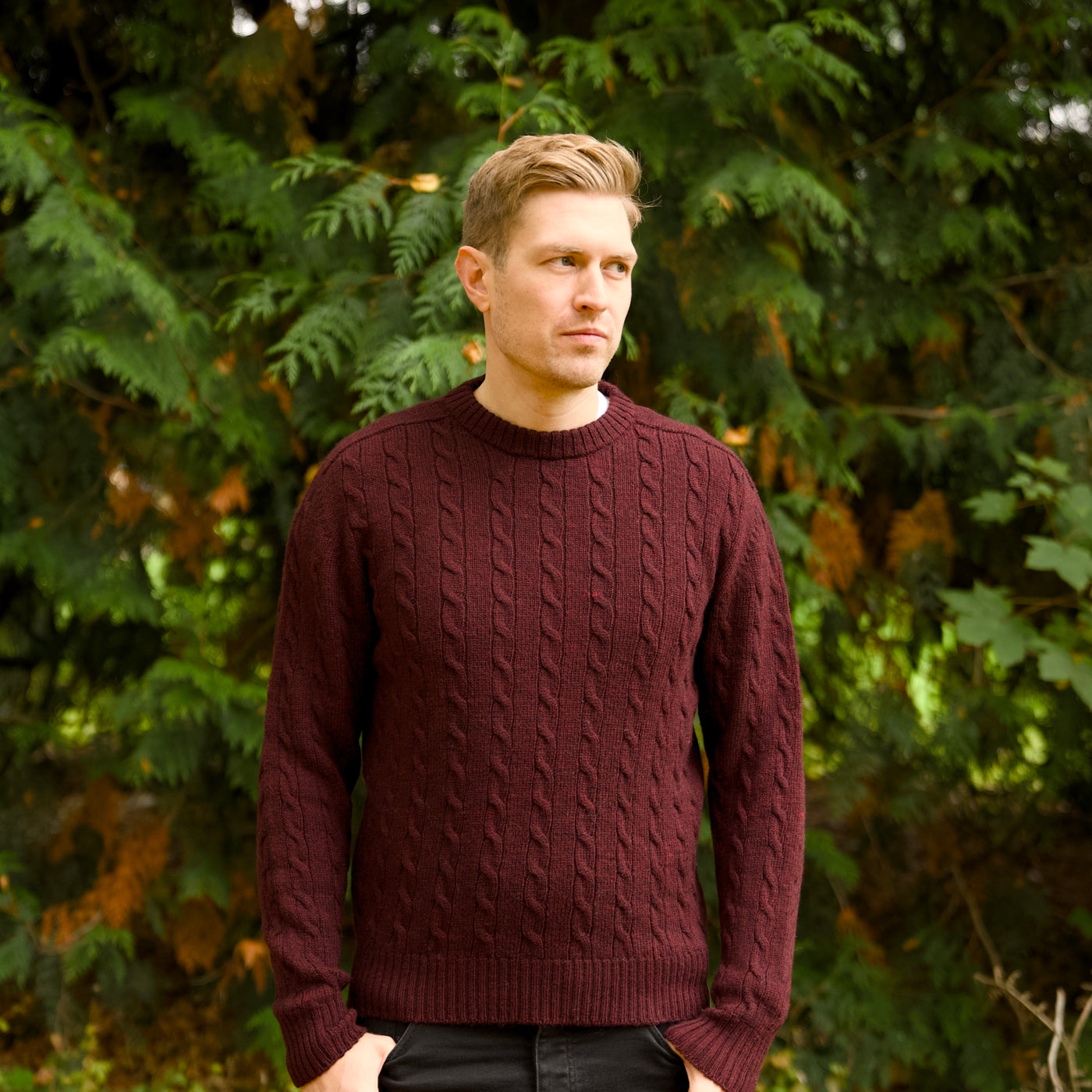 Merino Wool Cable - Robert Louis - Rioja