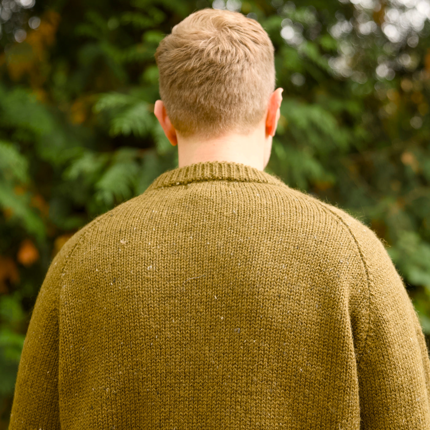 British Wool - Chunky Raglan Nepp - Khaki