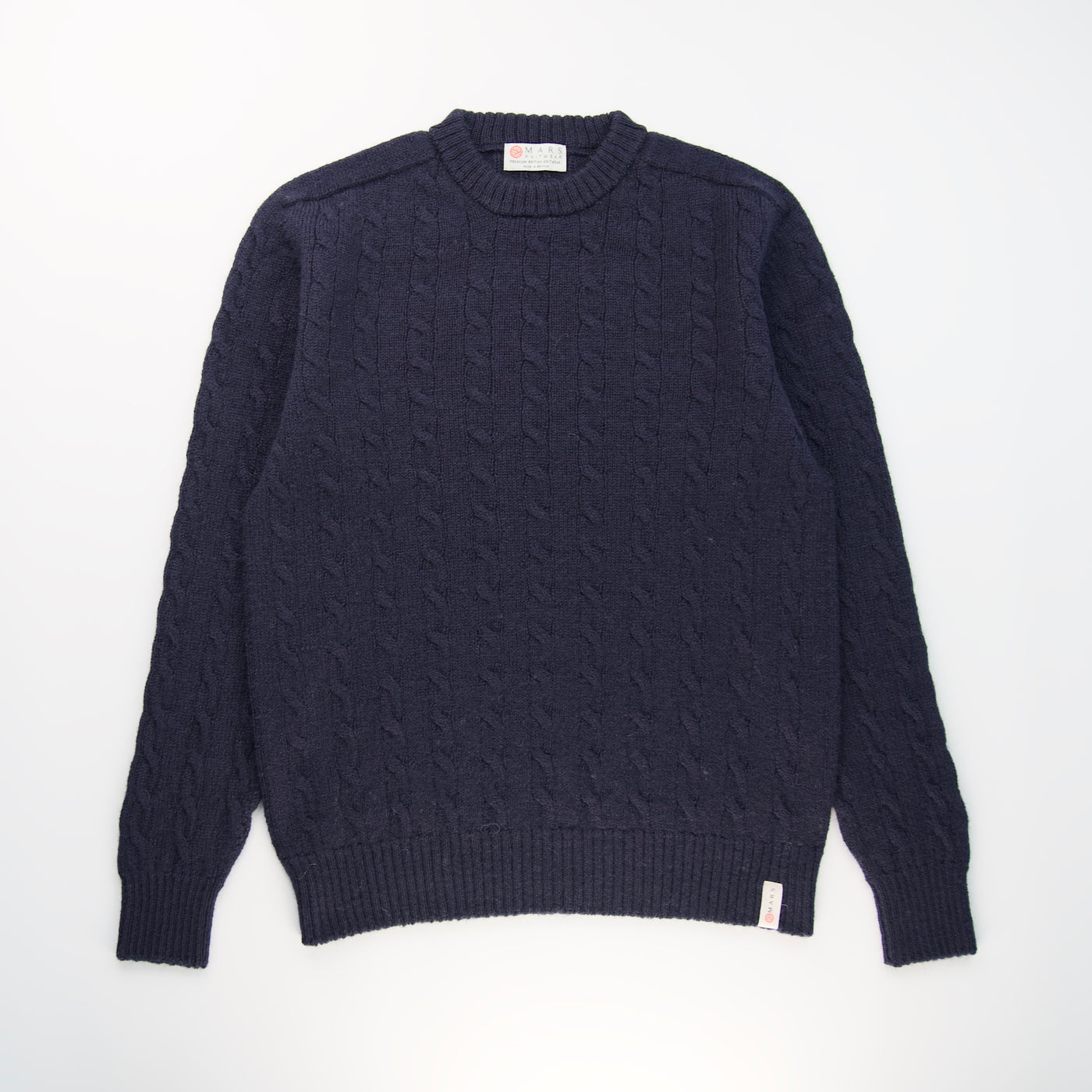 Merino Wool Cable - Robert Louis - Azul