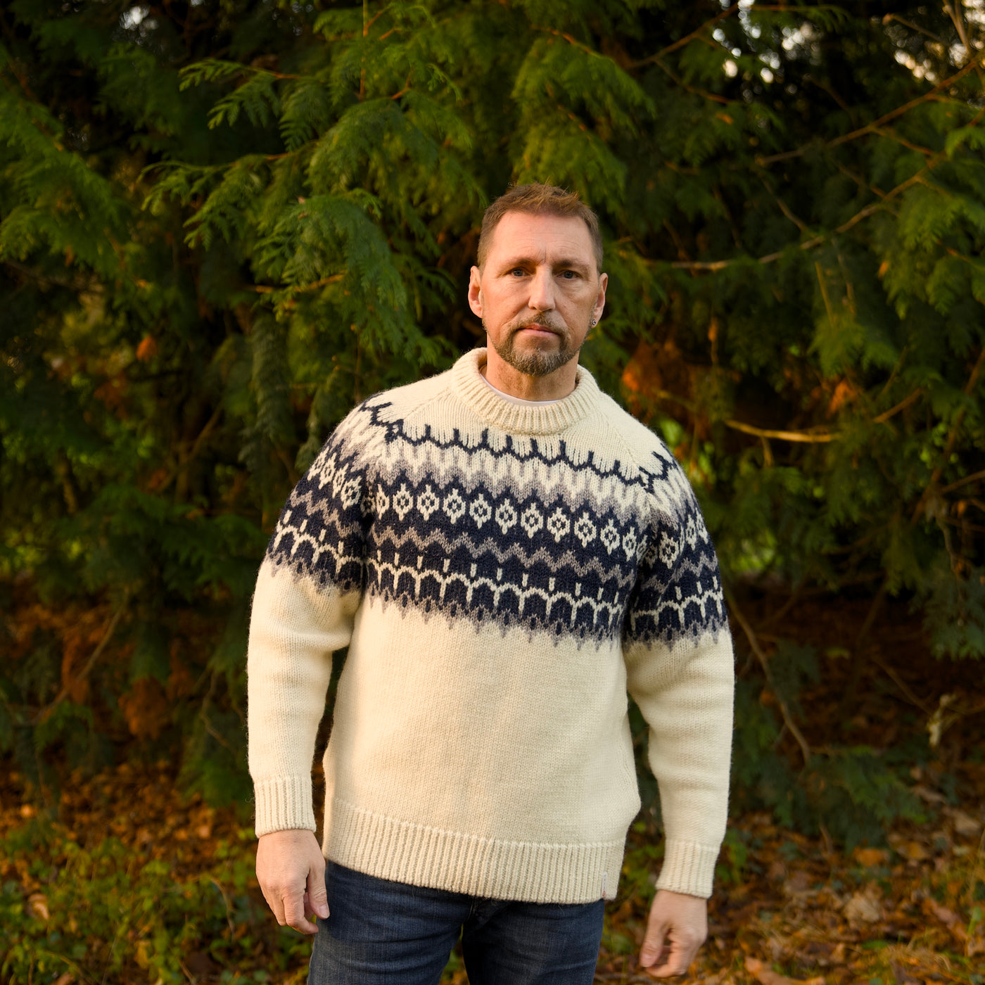 British Wool - Icelandic Fair Isle - Ecru