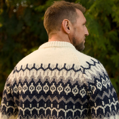 British Wool - Icelandic Fair Isle - Ecru