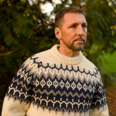 British Wool - Icelandic Fair Isle - Ecru