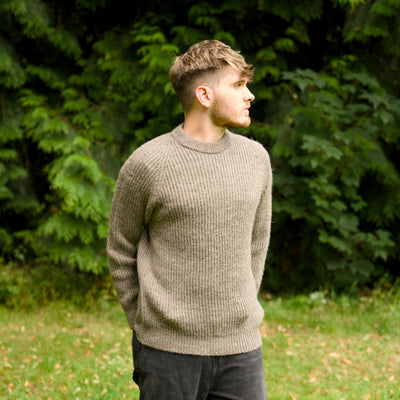 British Wool Seamless - Hawking - Mid Grey