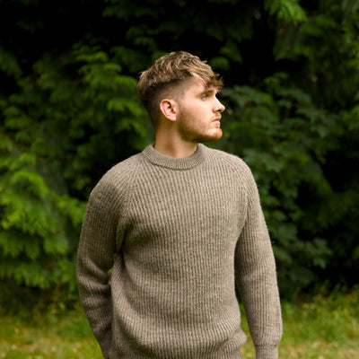 British Wool Seamless - Hawking - Mid Grey