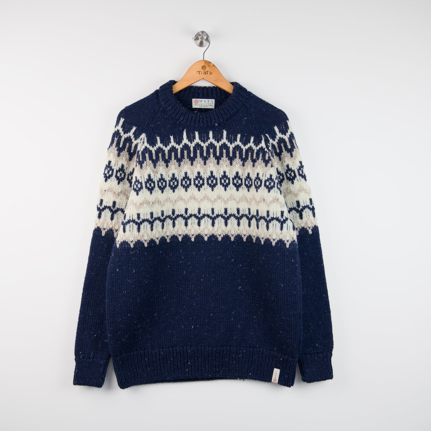 British Wool - Icelandic Fair Isle - Navy