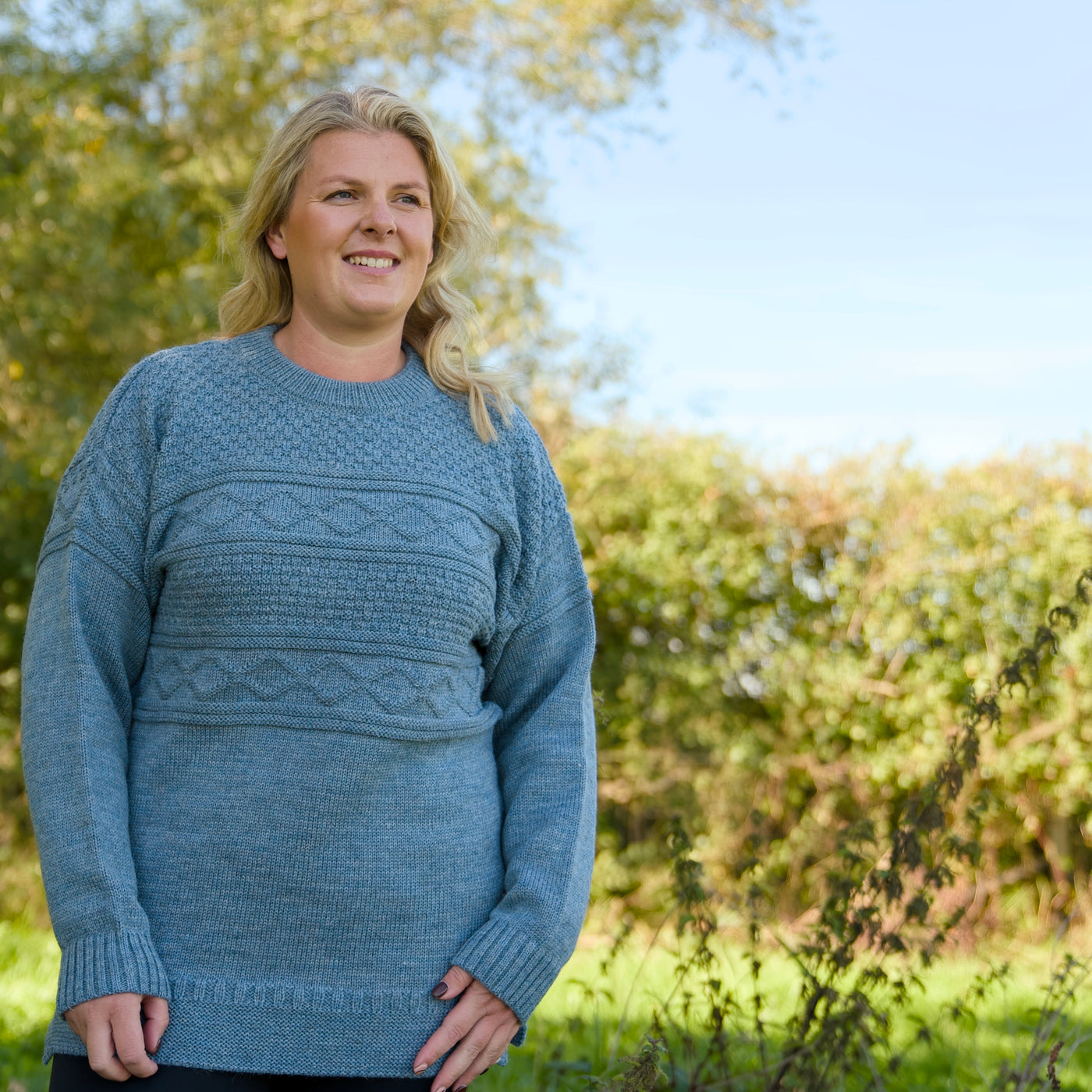 British Wool Guernsey Jumper - Kielder