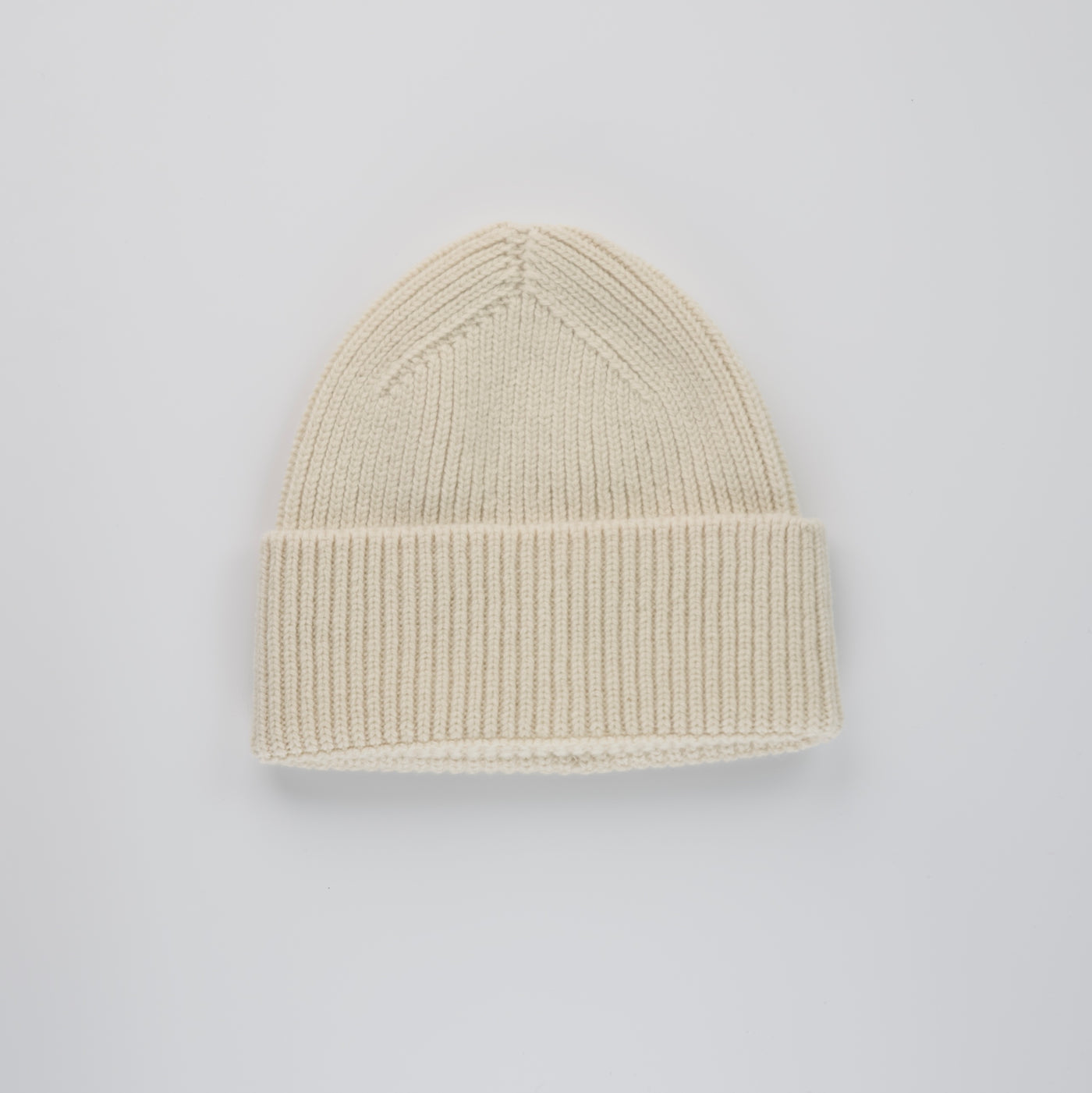 Seamless Lambswool Beanie 2.0 - Ecru