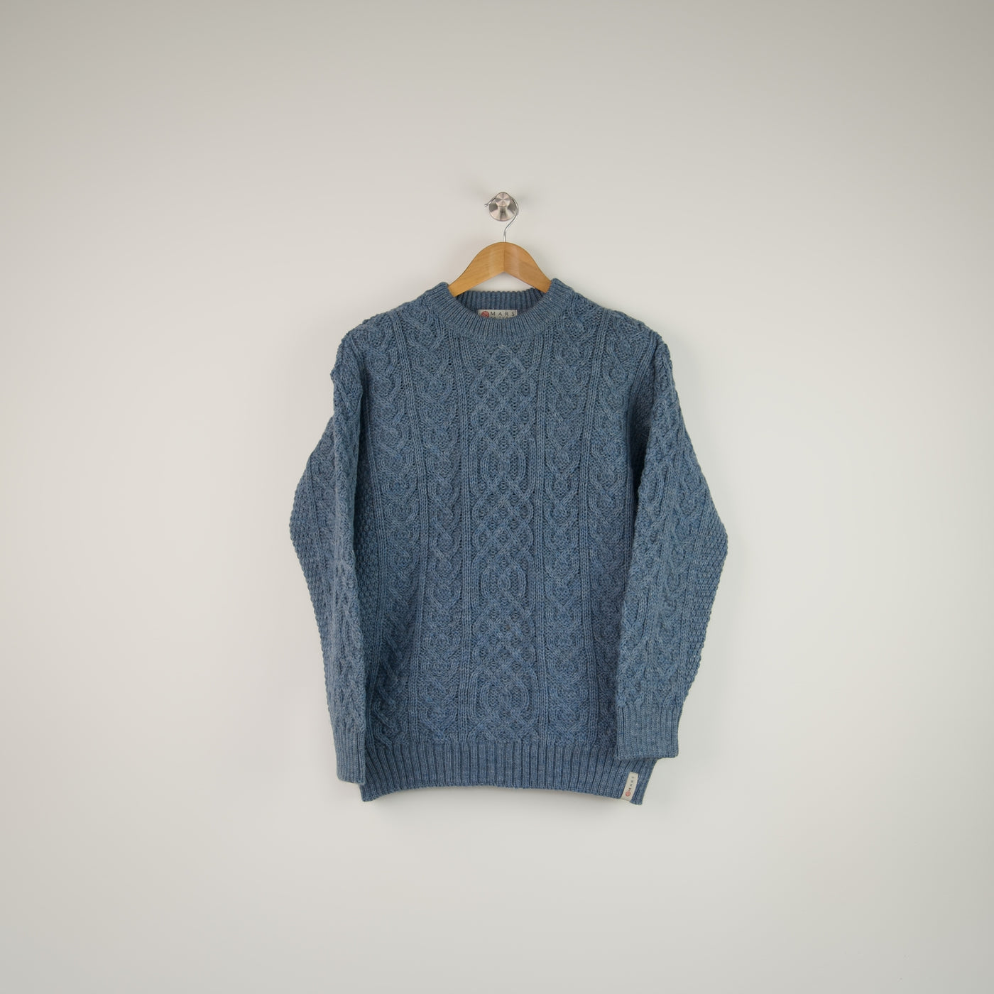 British Wool Aran Cable Jumper - Kielder