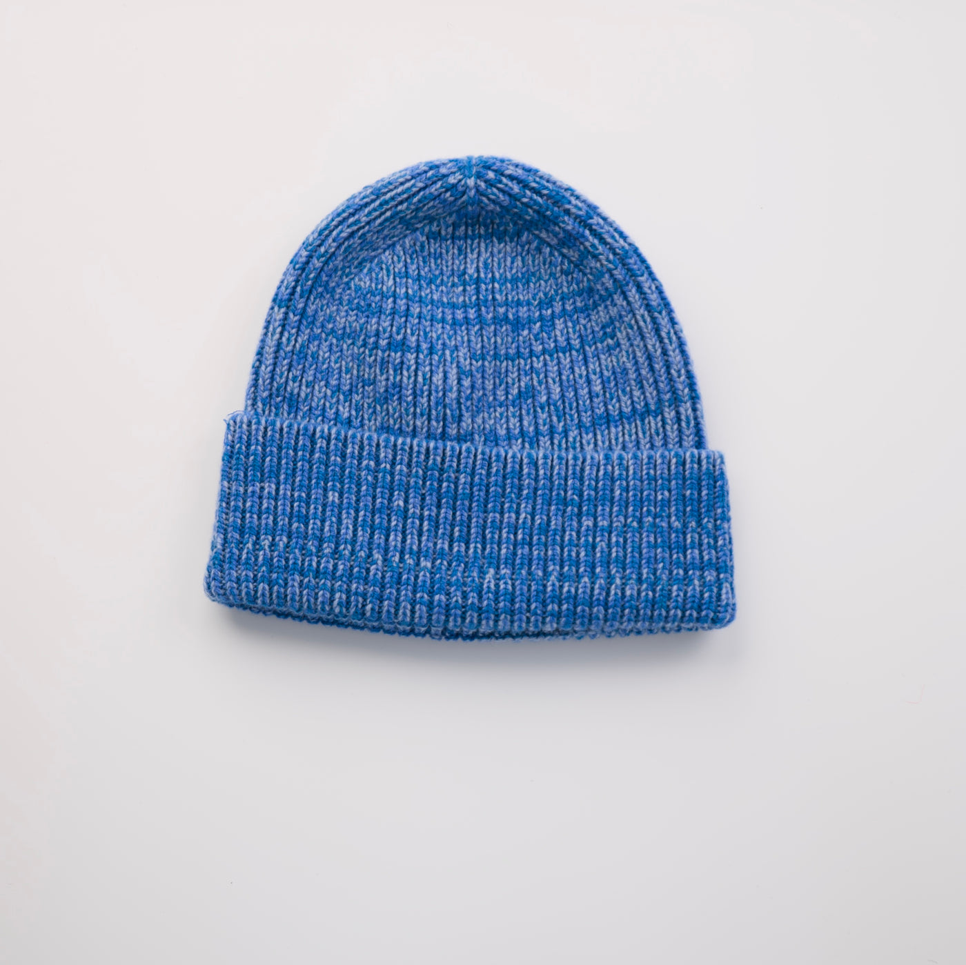 Seamless Lambswool Beanie 2.0 - Mix Blue