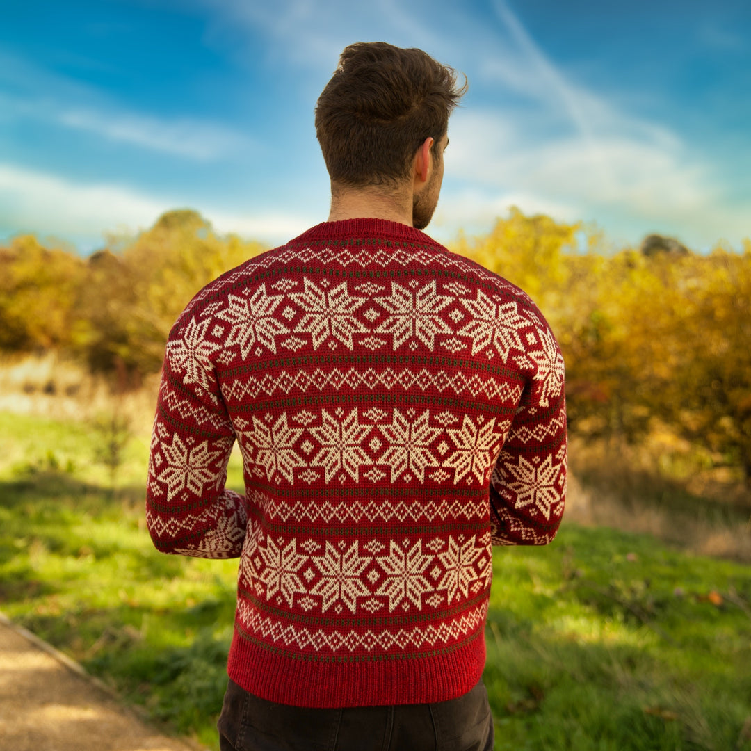 Red Christmas British Christmas Jumper Fat Face Christmas Jumpers