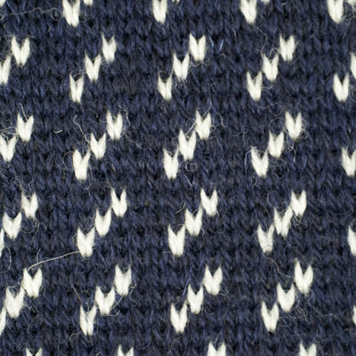 British Wool Nordic 2.0 Jumper - Navy