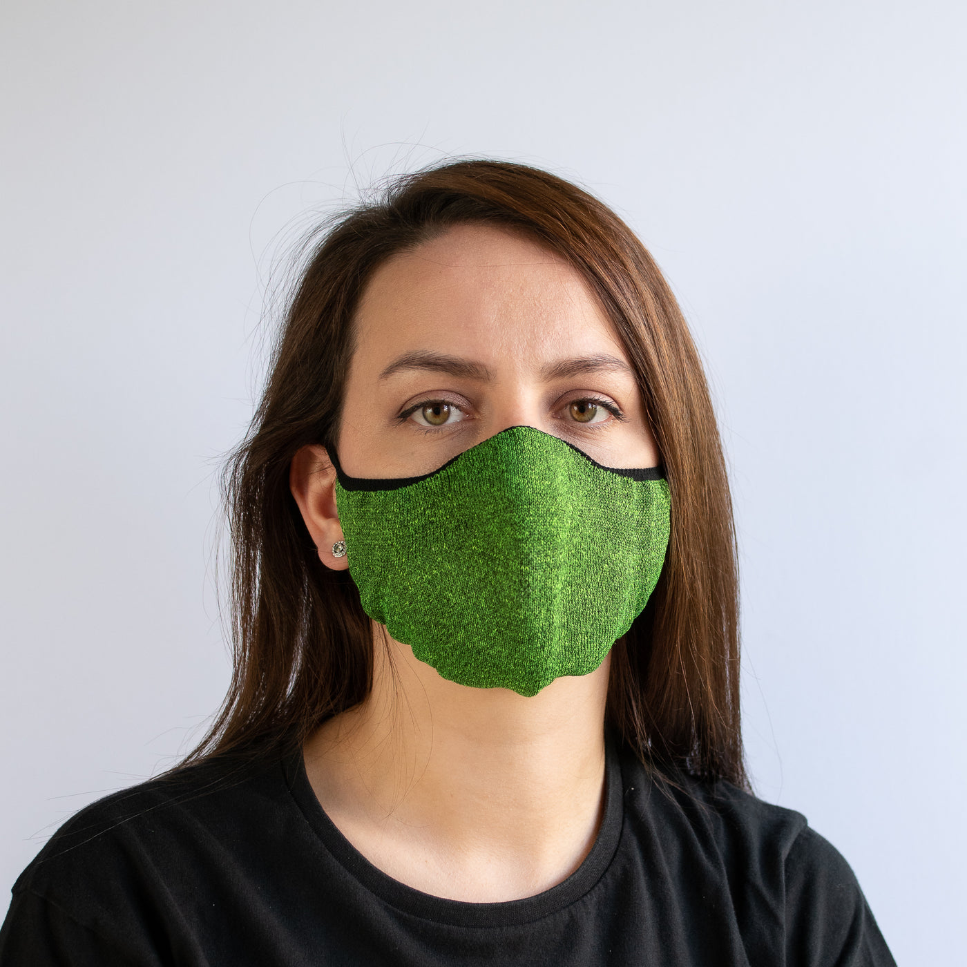 Face Mask - Green Marl