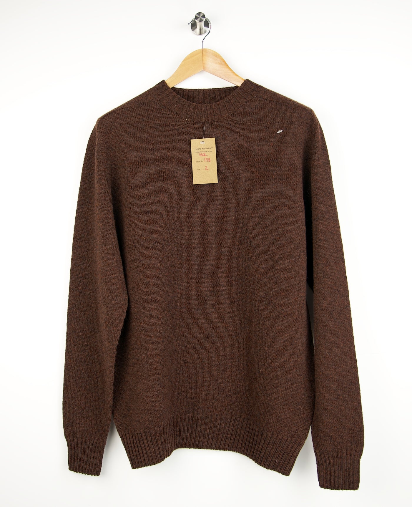 Supersoft Seamless Crew - Brown