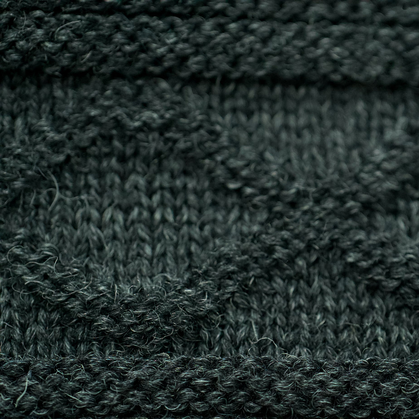 British Wool Guernsey Jumper - Charcoal