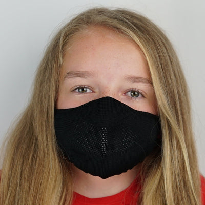 Kids Face Mask - Black