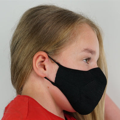 Kids Face Mask - Black