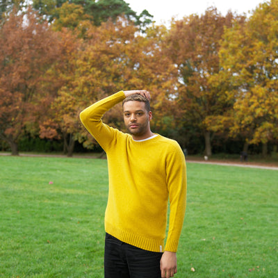 Supersoft Seamless Crew - Yellow